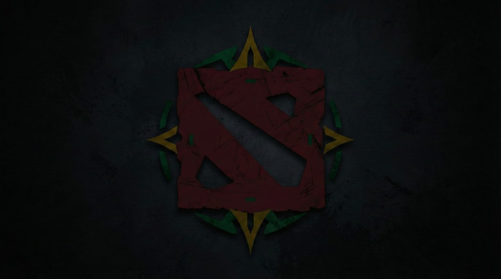 Heróis de Dota 2 em batalha
